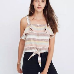 Madewell Ruffle Tank